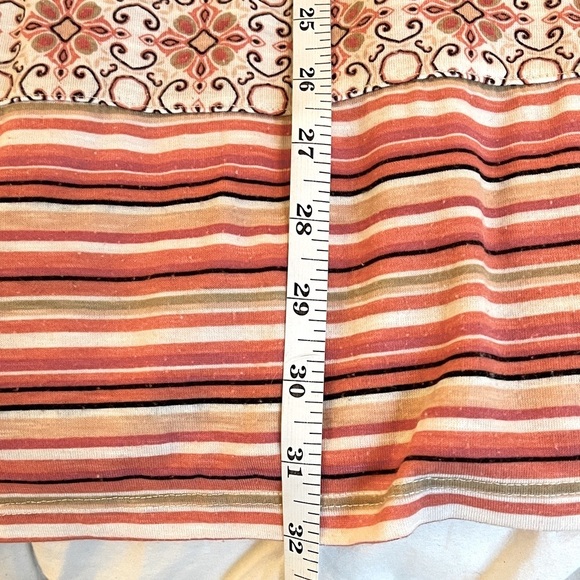 Como Blu Women's Boho Patterned Top | Size 3X - Picture 6 of 6